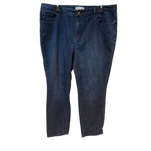 Coldwater Creek Women’s Size 16 Straight-Leg Jeans · 98%Cotton/2%Spandex Stretch